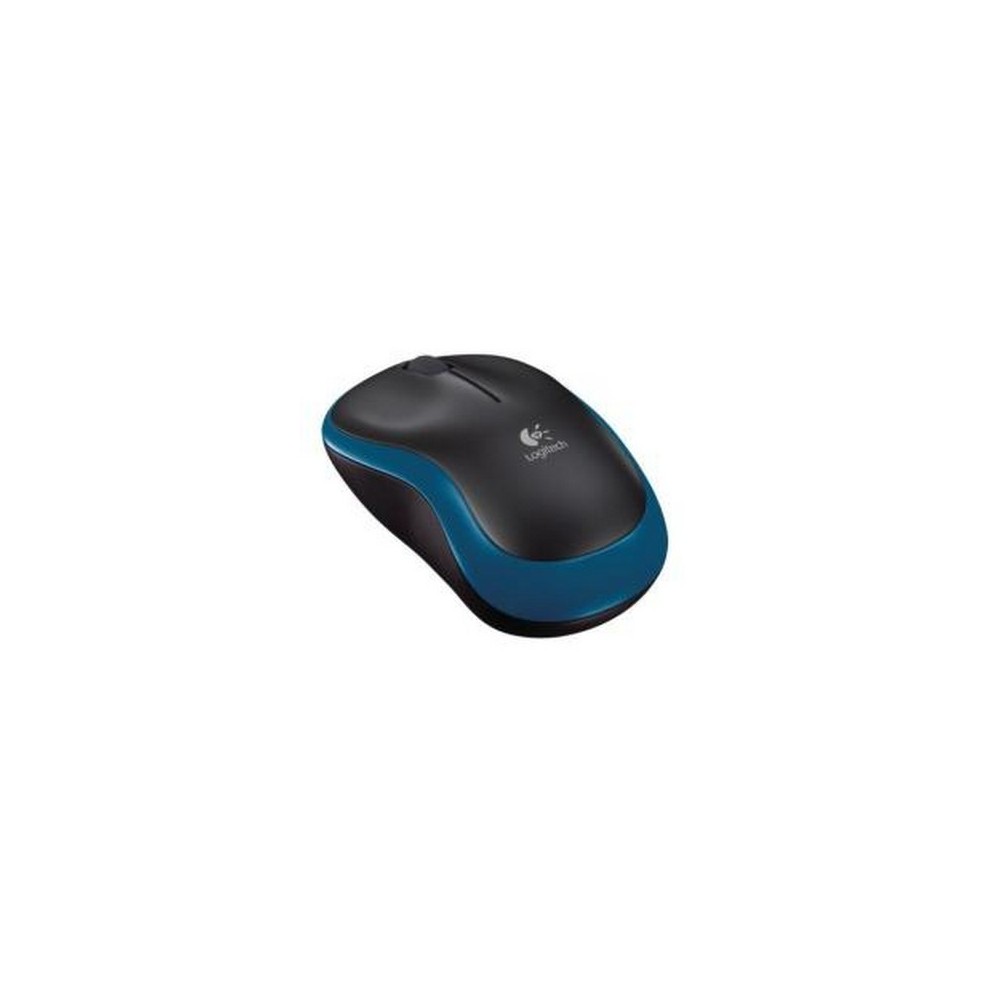 MOUSE M185 NERO/BLU WIRELESS