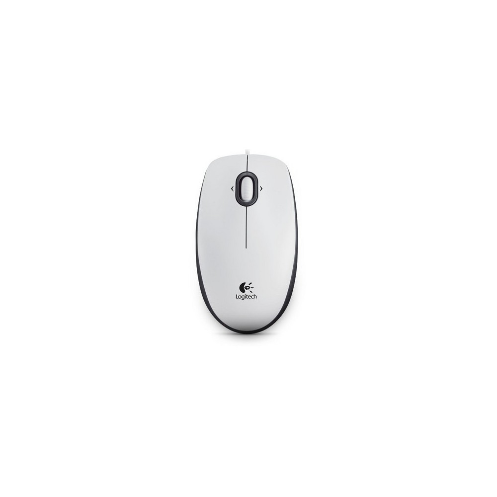 MOUSE OTTICO B100W BIANCO USB (910-003360)