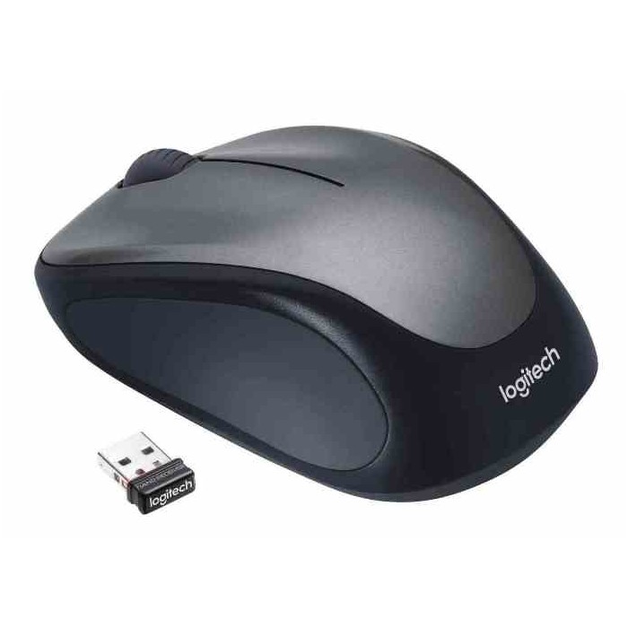 MOUSE M235 GRIGIO USB WIRELESS (910-002201)