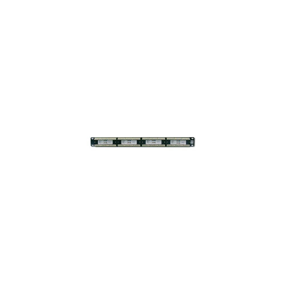 PANNELLO PATCH 24 PORTE RJ45 1U UTP CAT. 6(DN91624U)