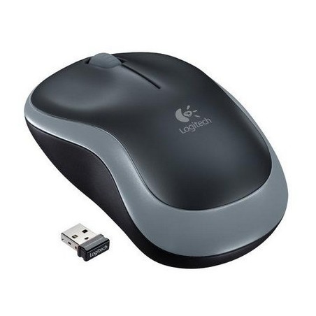 MOUSE M185 NERO/GRIGIO WIRELESS