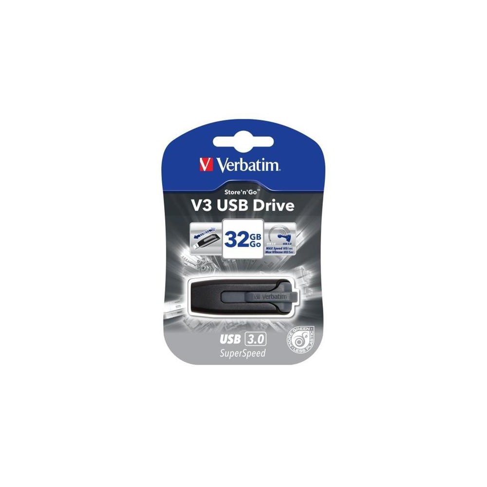 PEN DRIVE V3 STORE'N'GO 32GB USB3.0 (49173) NERA