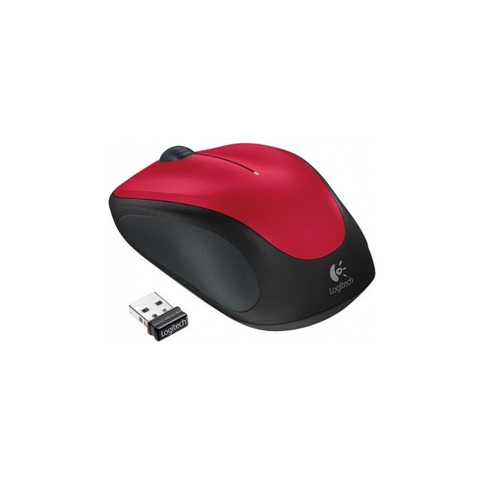 MOUSE M235 ROSSO WIRELESS (910-002496)