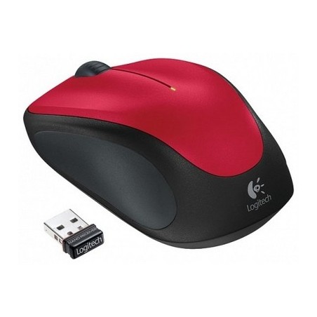 MOUSE M235 ROSSO WIRELESS (910-002496)