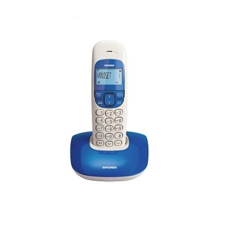 TELEFONO CORDLESS NICE BIANCO/BLU