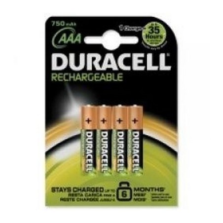 BATTERIE RICARICABILI MINISTILO AAA 750MAH CONF. 4PZ