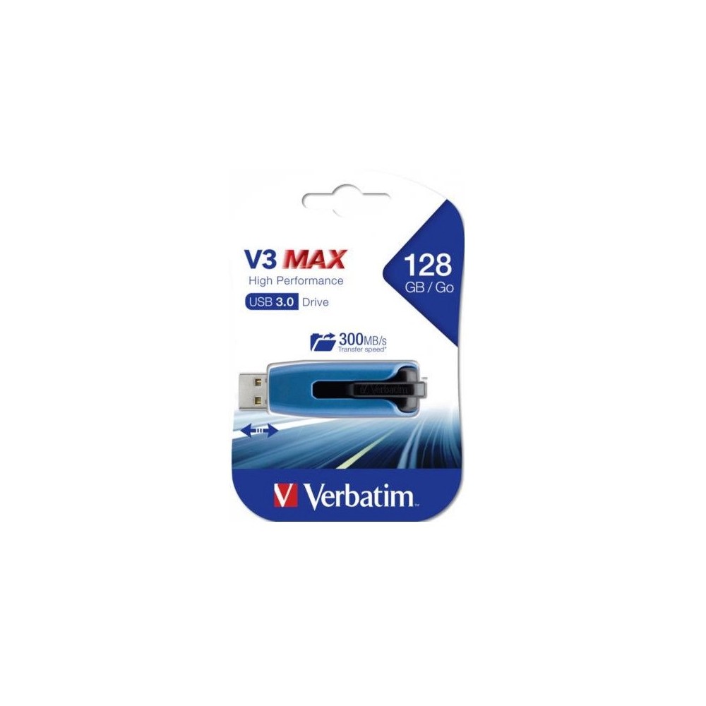 PEN DRIVE V3 MAX STORE'N'GO 128GB USB3.0 (49808) BLU