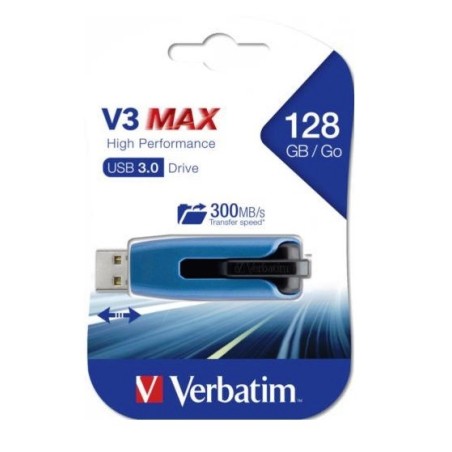 PEN DRIVE V3 MAX STORE'N'GO 128GB USB3.0 (49808) BLU