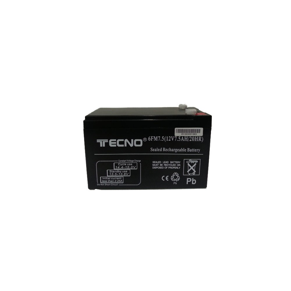 BATTERIA PER UPS AL PIOMBO 12V 7.5A