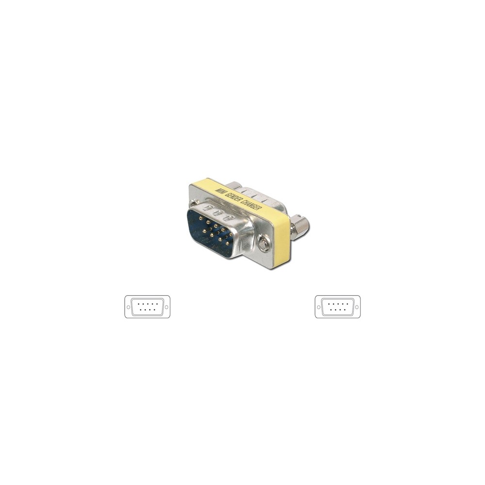 ADATTATORE MINI SERIALE 9 PIN M-M (00422)