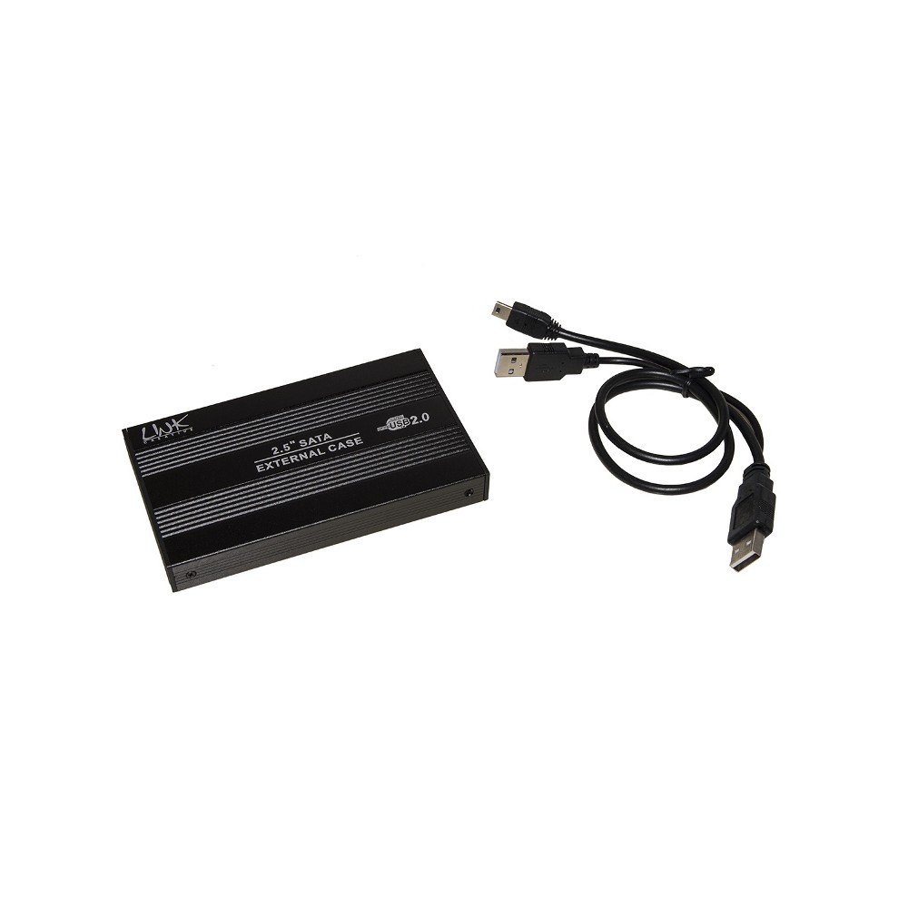 BOX ESTERNO PER HD 2,5" SATA USB 2.0 (LKBOX252) NERO