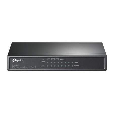 SWITCH RETE 8 PORTE 10/100/1000 TL-SG1008P POE