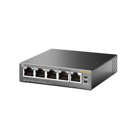 SWITCH RETE 5 PORTE 10/100/1000 TL-SG1005P POE