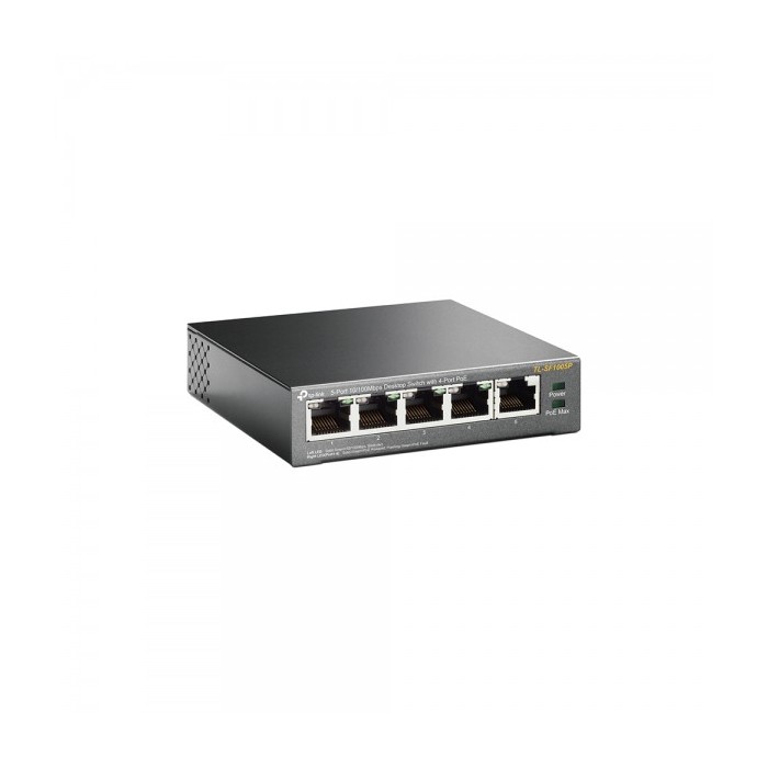 SWITCH RETE 5 PORTE 10/100 TL-SF1005P POE