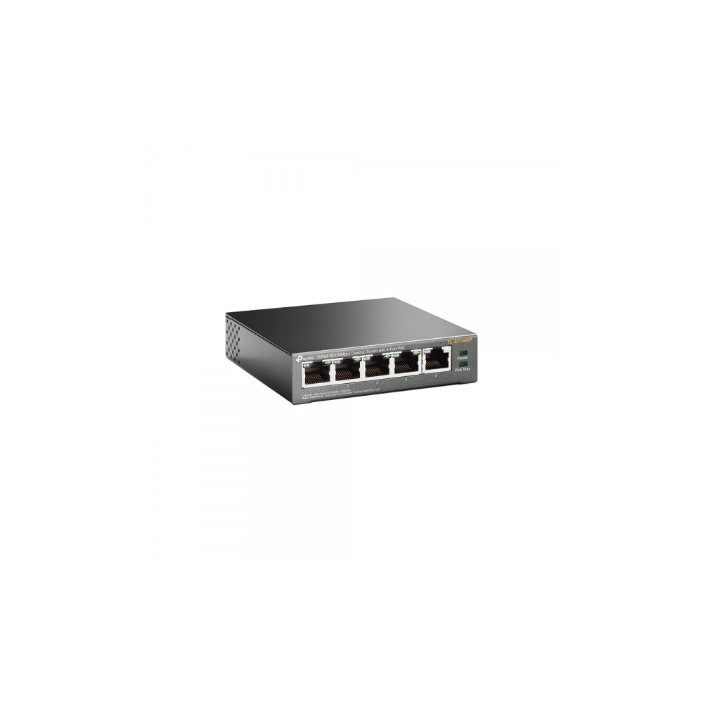 SWITCH RETE 5 PORTE 10/100 TL-SF1005P POE