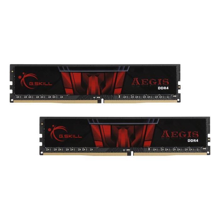 MEMORIA DDR4 16 GB AEGIS PC3000 MHZ (2X8)  (F4-3000C16D-16GISB)