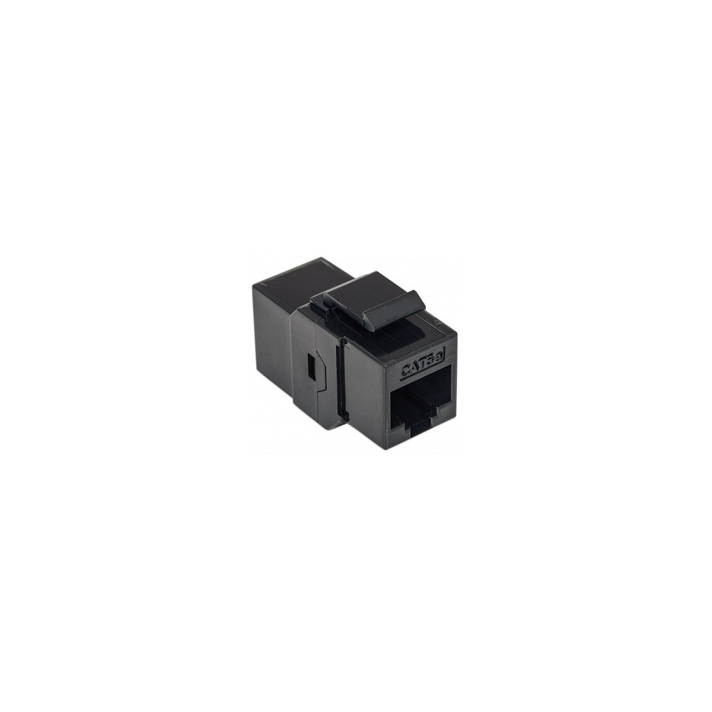 ACCOPPIATORE KEYSTONE JACK RJ45 CAT.6E NERO (NW-KU6P-BK)