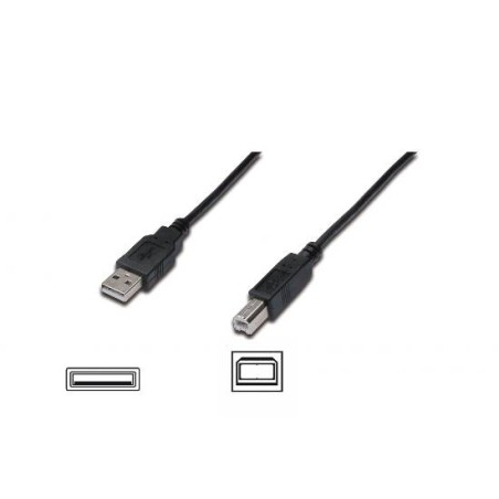 CAVO USB 2.0 A-B 1.8MT (AK300102018S)