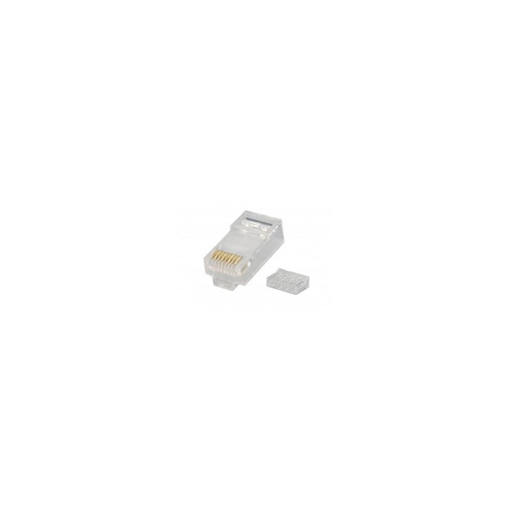 CONNETTORE PLUG RETE RJ45 8P CAT.6 UTP (CONF. 100PZ) (CV-LAN-027)