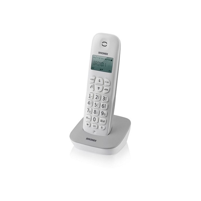 TELEFONO CORDLESS GALA BIANCO/GRIGIO (10273722)