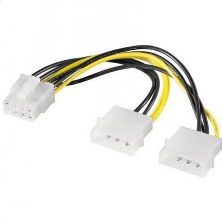 CAVO PROLUNGA ALIMENTAZIONE MOLEX A 8 PIN PCI-E (E10058)