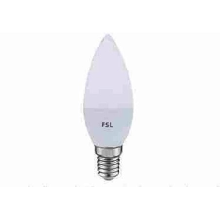 LAMPADA LED CANDELA C37 E14 5.5W 3000K LUCE CALDA (FLC37B6W30K14)