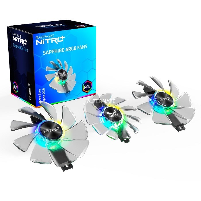 VENTOLE SCHEDA VIDEO ARGB FANS (3IN1) PER NITRO+ RX5700