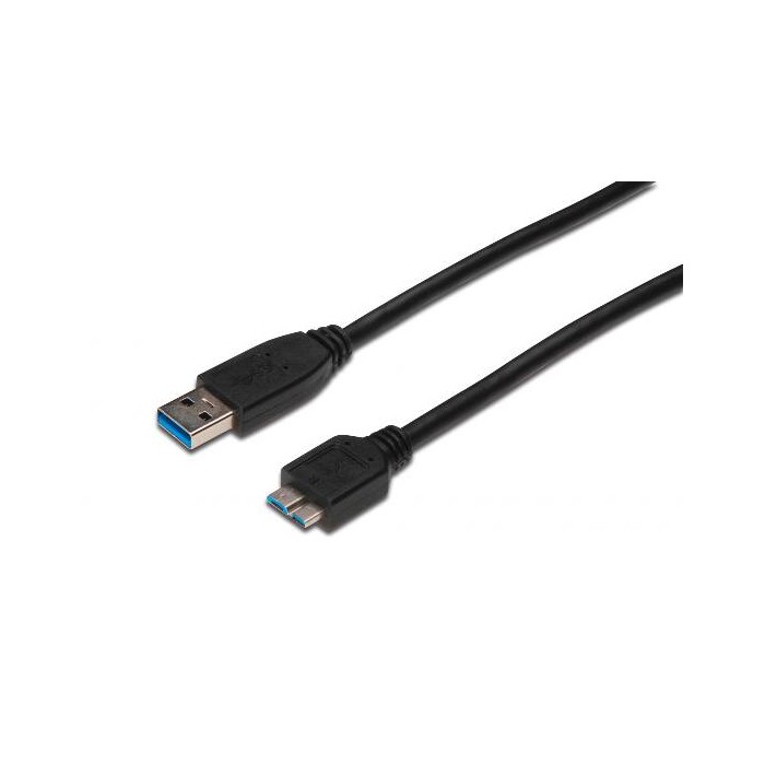 CAVO USB 3.0 A - MICRO USB B 0.25MT (AK-300117-003-S)