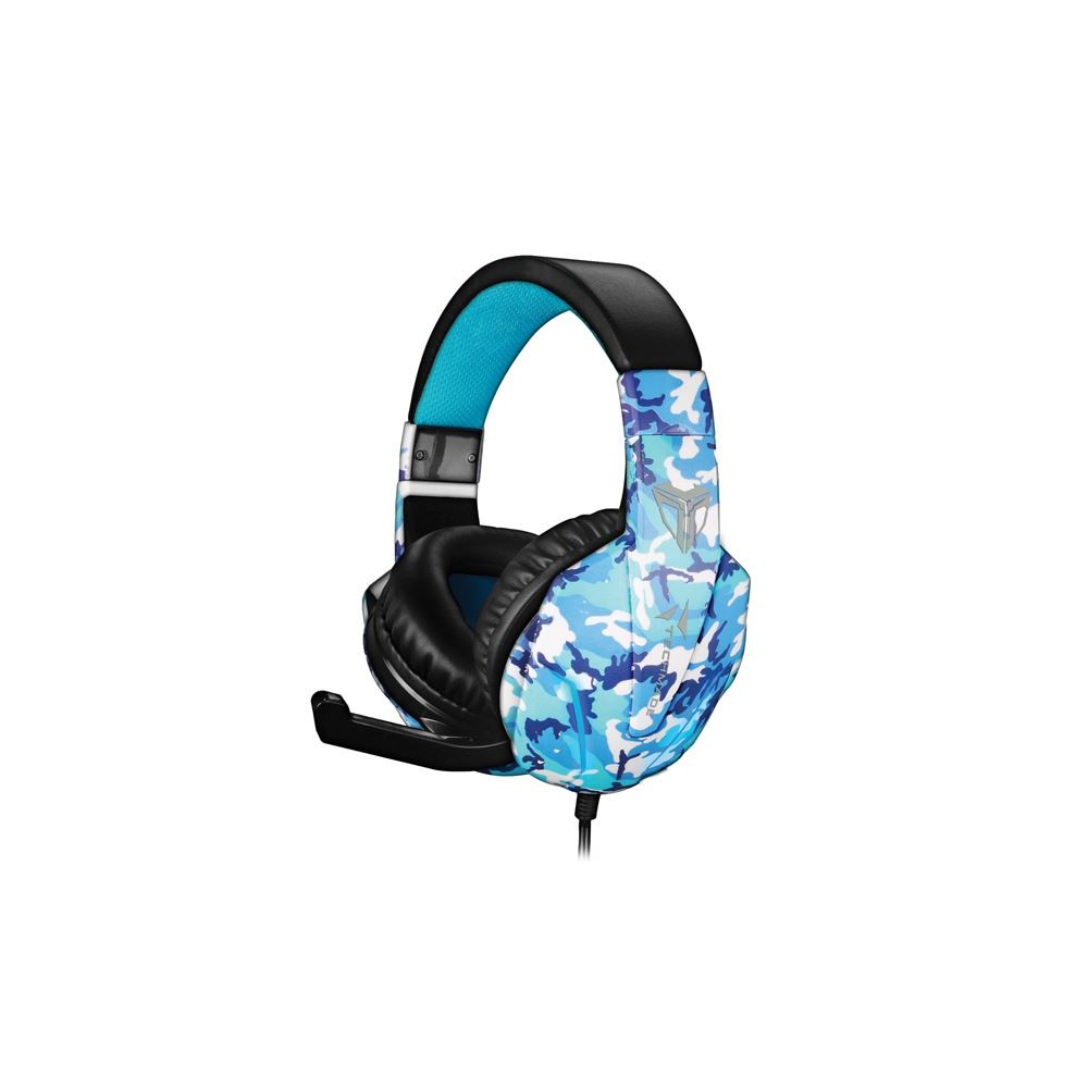 CUFFIE MICROFONO CAMOUFLAGE BLU (TM-FL1-CAMBLU) GAMING