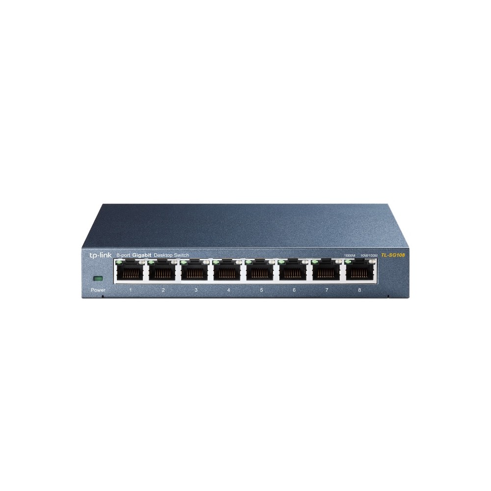 SWITCH RETE 8 PORTE TL-SG108 V3