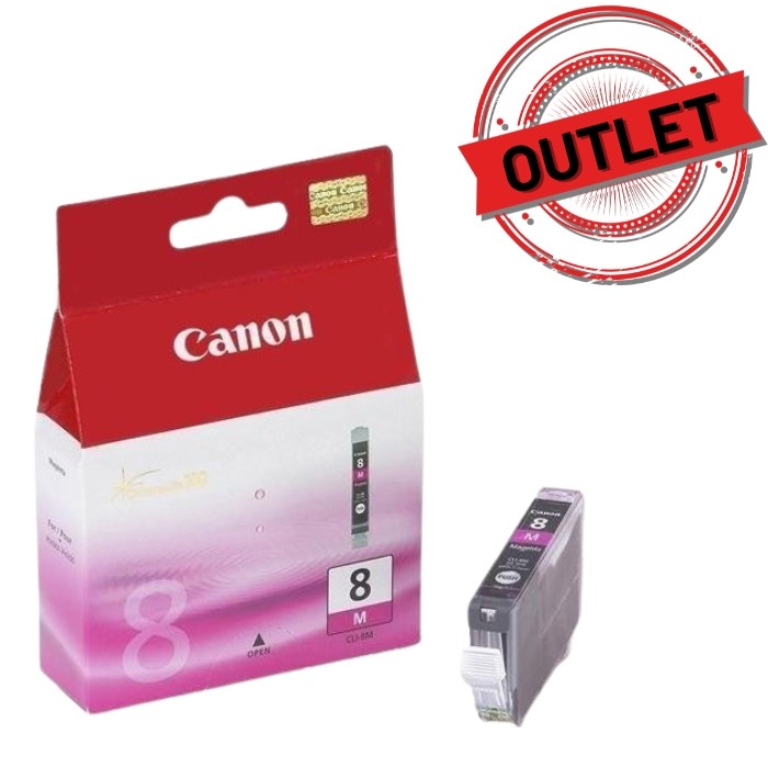 (OUTLET) CARTUCCIA ORIGINALE CLI-8M MAGENTA