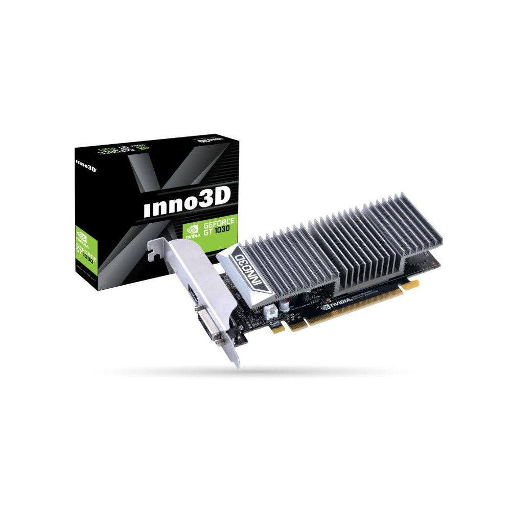 SCHEDA VIDEO GEFORCE GT1030 0DB (N1030-1SDV-E5BL) 2 GB PCI-E