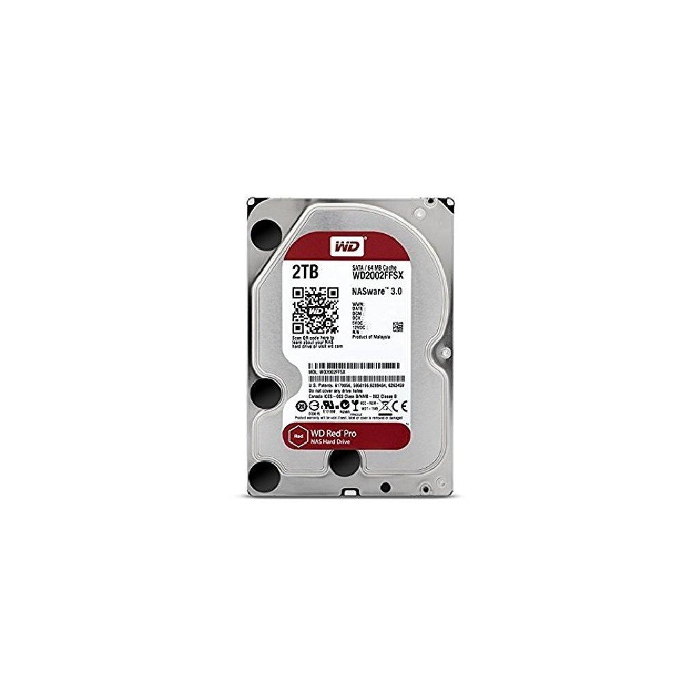 HARD DISK RED PRO 2 TB SATA NASWARE (WD2002FFSX)