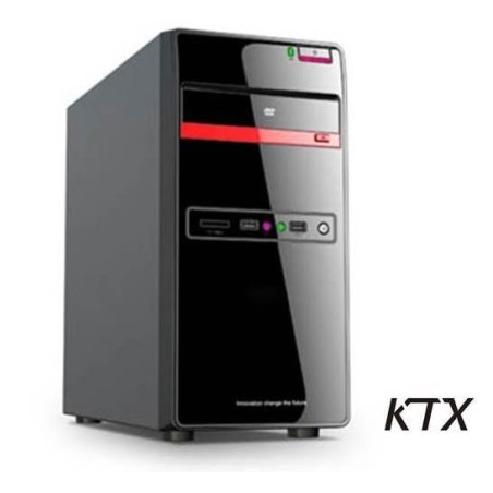 CASE TX-665U3 MATX ALIMENTATORE 550W - USB 3.0 - NERO / ROSSO