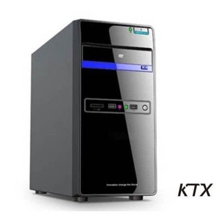 CASE TX-664U3 MATX ALIMENTATORE 550W - USB 3.0 - NERO / BLU