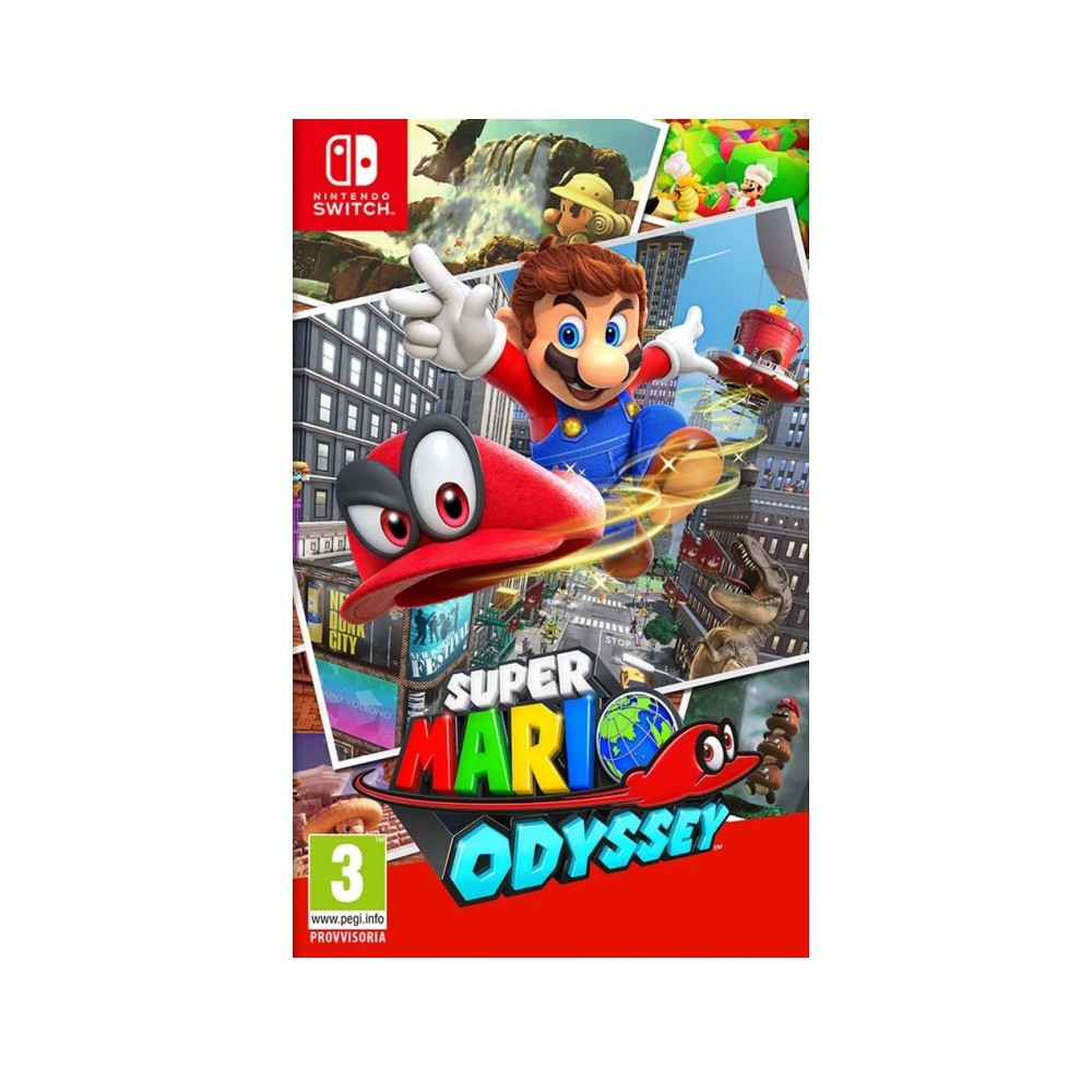 VIDEOGIOCO SUPER MARIO ODYSSEY PER SWITCH