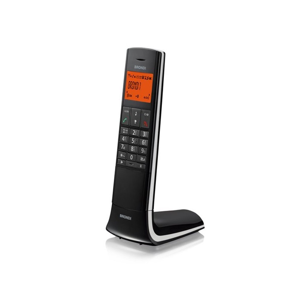 TELEFONO CORDLESS LEMURE NERO (10273920)