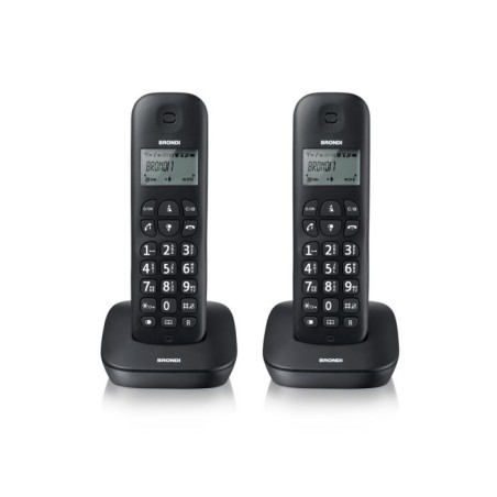 TELEFONO CORDLESS GALA TWIN NERO