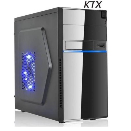 CASE TX-663U3 MATX ALIMENTATORE 550W PORTA USB 3.0 - NERO / BLU