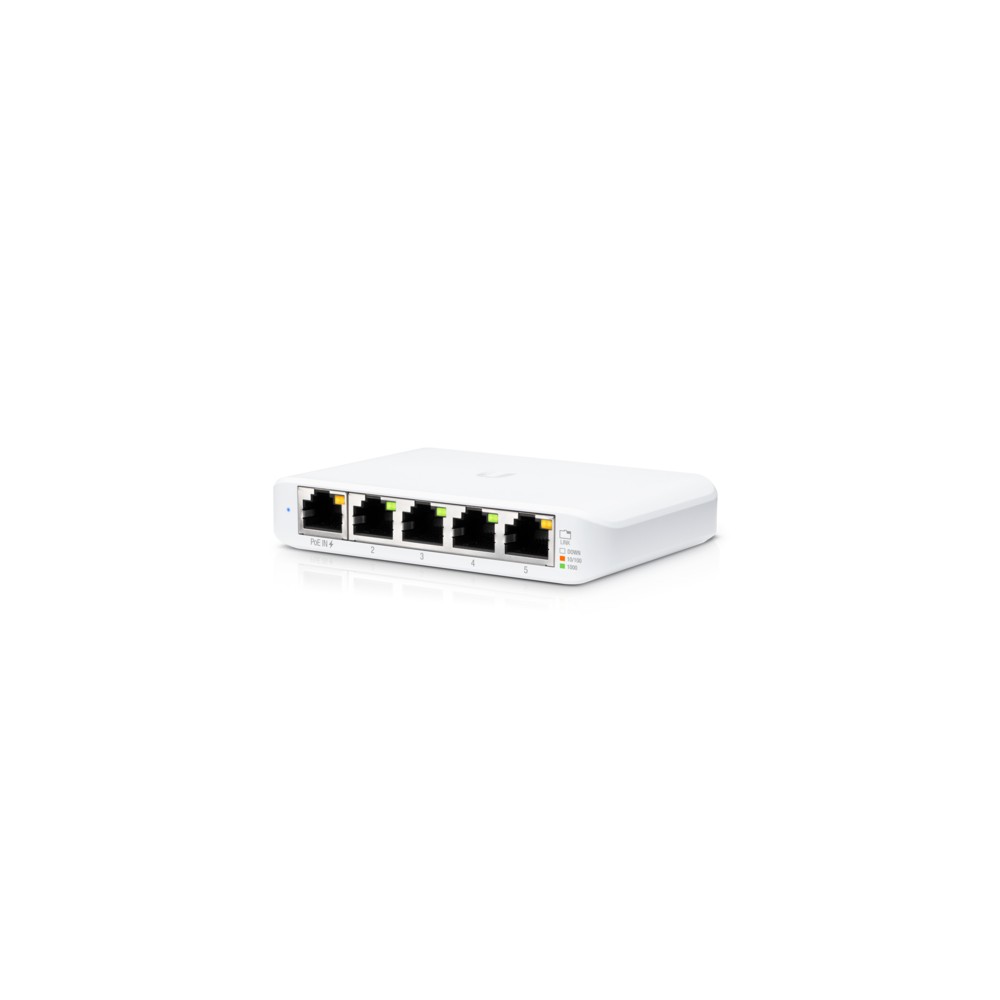 SWITCH RETE 5 PORTE 10/100/1000 USW-FLEX-MINI POE