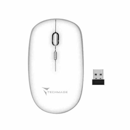 MOUSE TM-MUSWN4B-WH BIANCO WIRELESS