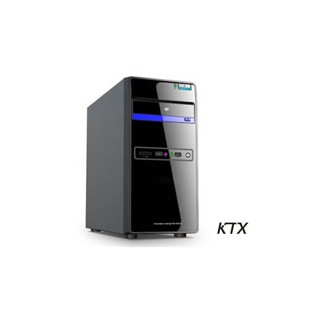 CASE TX-664U3 MATX ALIMENTATORE 550W - USB 3.0 - NERO / BLU