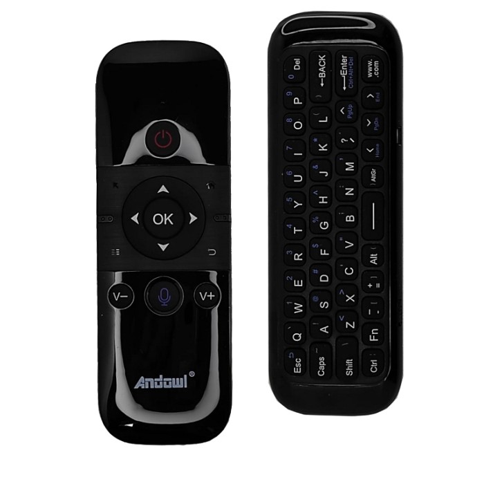 TELECOMANDO UNIVERSALE CONTROLLO REMOTO AIR MOUSE Q-A259 PER BOX/SMART TV