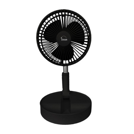 VENTILATORE PORTATILE E-DREAM NERO (FAN 01)