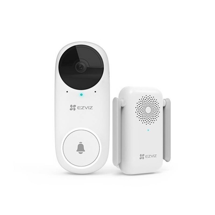 VIDEOCAMPANELLO WIFI DOORBELL FHD CON SUONERIA - PIR VISIONE NOTTURNA AUDIO BIDIREZIONALE CS-DB2CEZVIZ CS-DB2C WIRELESS