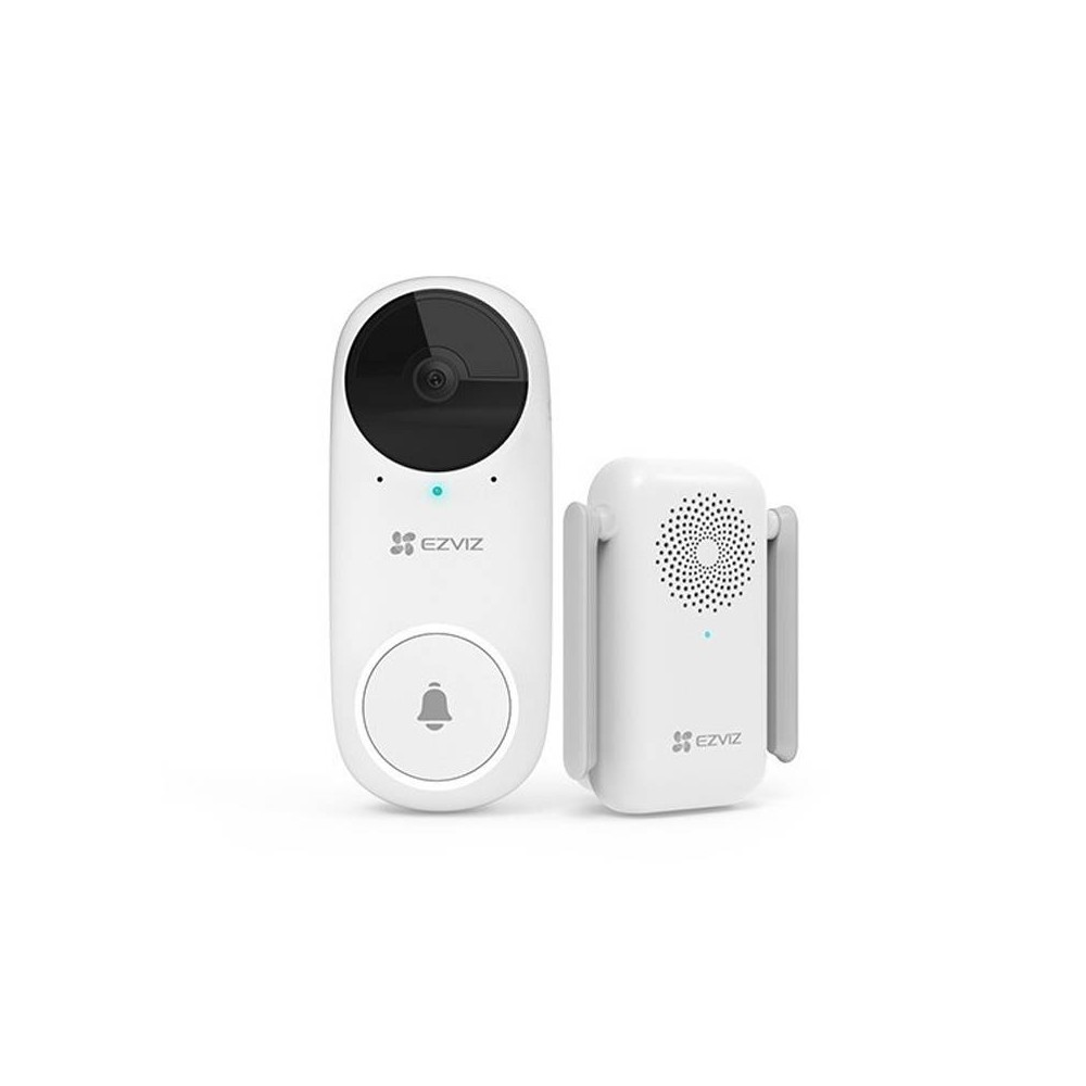 VIDEOCAMPANELLO WIFI DOORBELL FHD CON SUONERIA - PIR VISIONE NOTTURNA AUDIO BIDIREZIONALE CS-DB2CEZVIZ CS-DB2C WIRELESS