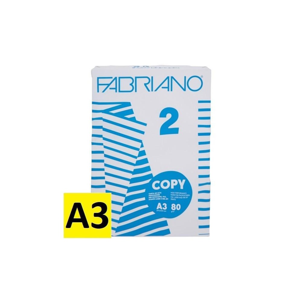 CARTA A3 COPY 2 80 GR./M - 500 FOGLI