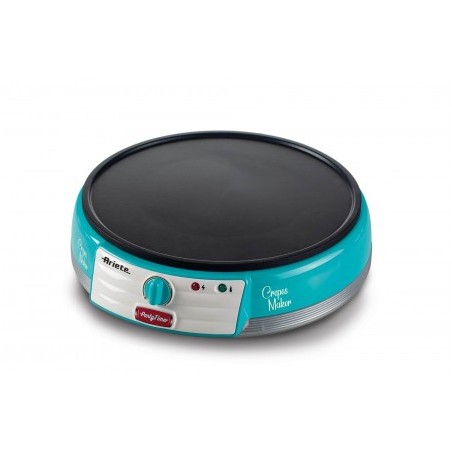 PIASTRA ELETTRICA PER CREPES MAKER PARTY TIME AZZURRO (0202)