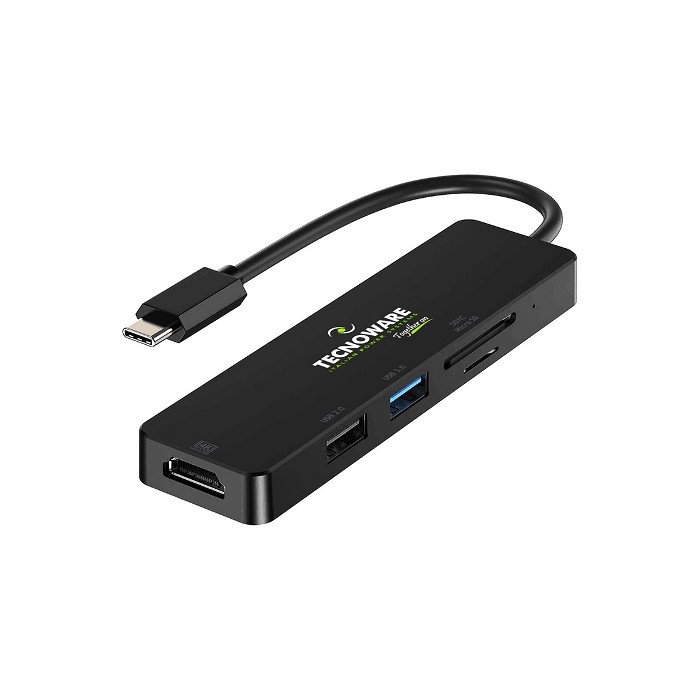 HUB 5 PORTE USB TYPE-C FHUB17693 5 IN 1