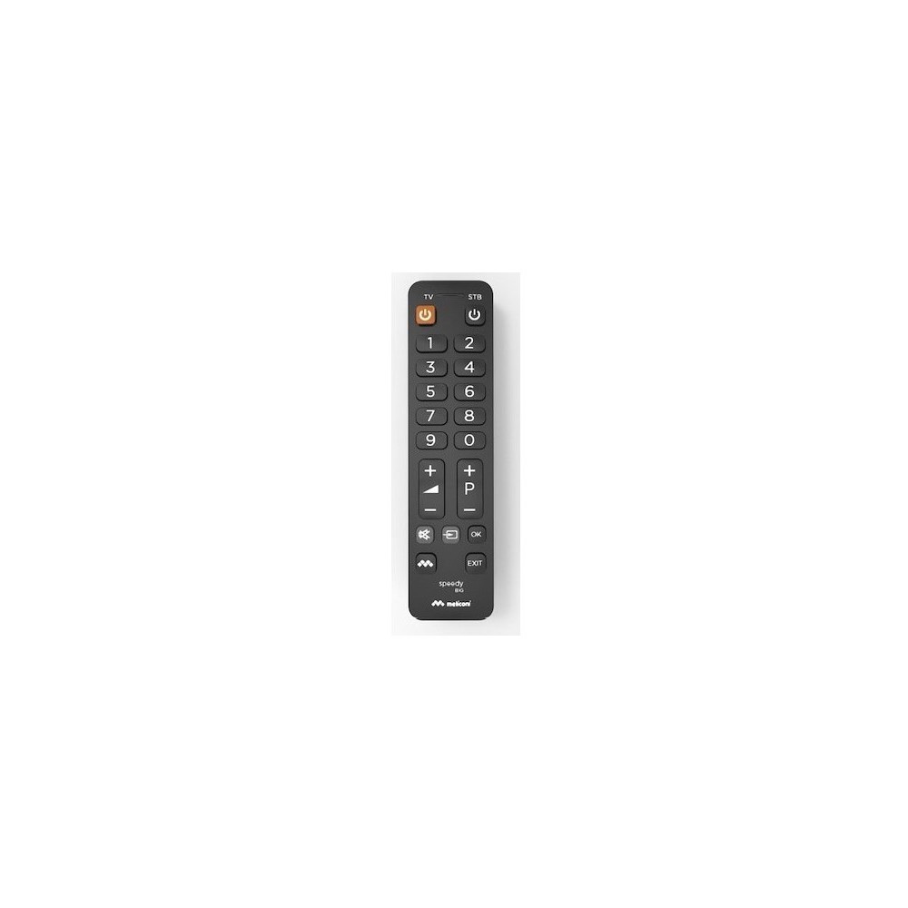 TELECOMANDO UNIVERSALE 2 IN 1 TV+DECODER - SEMPLIFICATO TASTI GRANDI (SPEEDY 2.1)